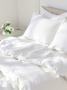 Ensemble de linge de lit 2 places en polystatin
